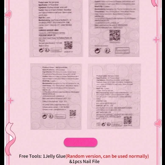 Hello Kitty Sanrio Acrylic Nails - Picture 5 of 5